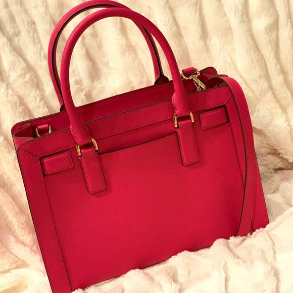 🔥SOLD🔥MICHAEL KORS DILLON SATCHEL - MEDIUM - Picture 4 of 8